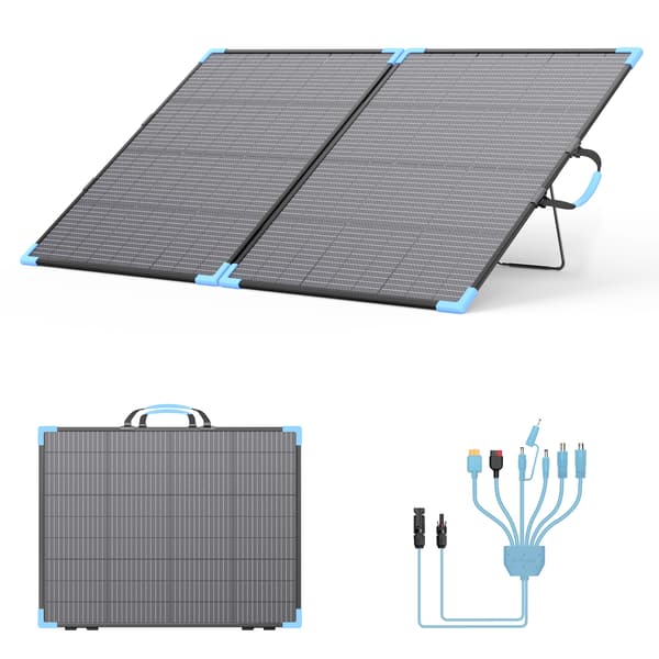 Solpanel, Bærbar og Sammenfoldelig Design, Høj Effektivitet,220W solpanel