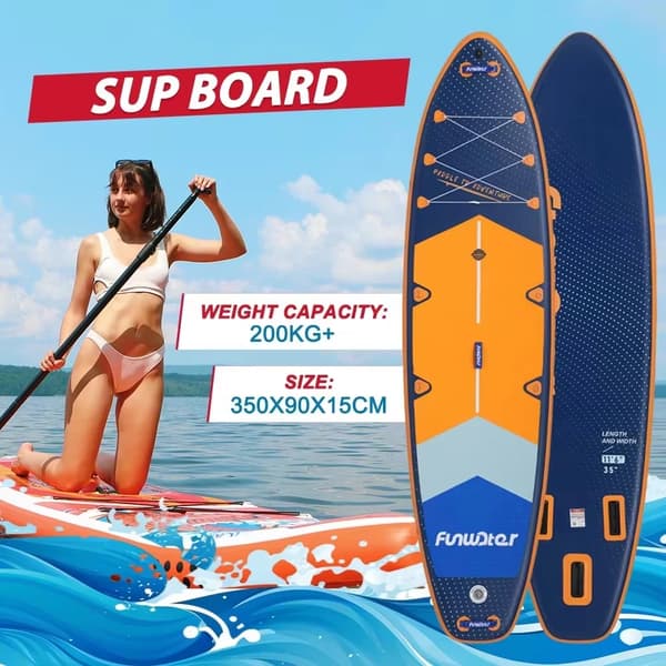 Stand Up Paddle Board, Hög Lastkapacitet, Antiglid Design,SUPFW43B