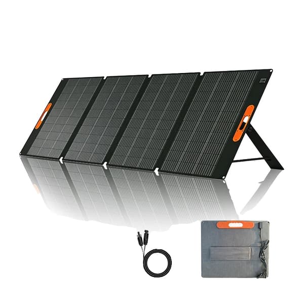 Solpanel, Bärbar Design, Hög Effektivitet,200w-MC4-10ad