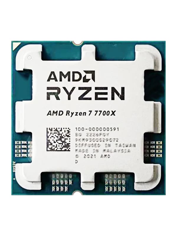 CPU, Octa Core, 5.4 GHz, 16 Trådar, Socket AM5, DDR5 Stöd