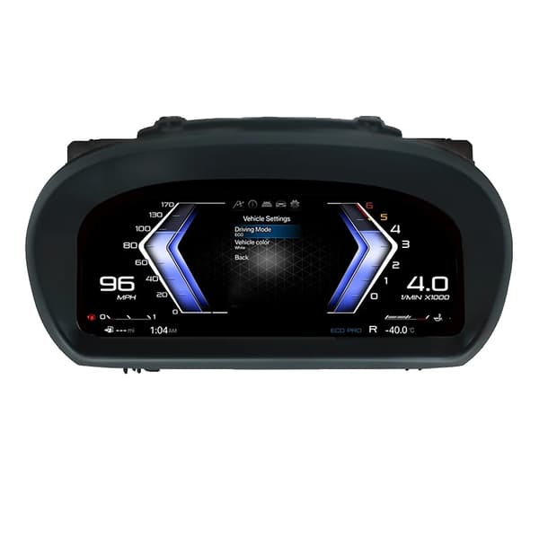 LCD Dashboard Panel, 10 Tum, Anpassningsbar UI,med Carplay