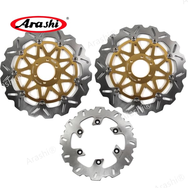 Bromsskivor, CNC Full Floating Rotor, Förbättrad Hållbarhet,Guld A