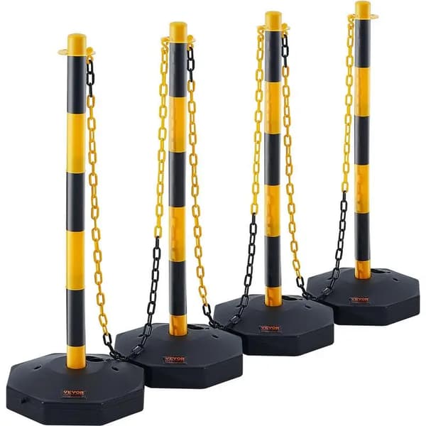 Trafikbarriärer, hög synlighet, reflekterande design, armégrön