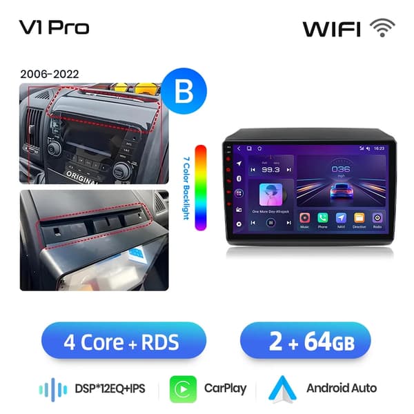 Carplay, Multimedia Spelare, Navigationssystem