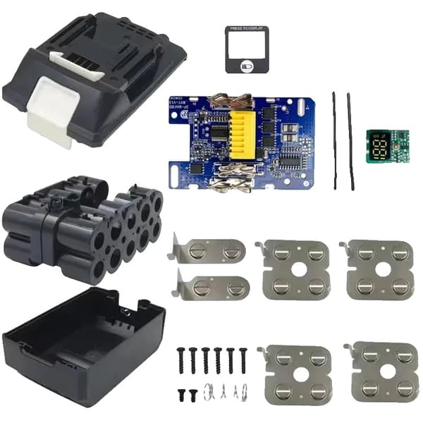 Batteri Samling Kasse, Digital Strøm Display, Robust Flammehæmmende Design,BoxPCB