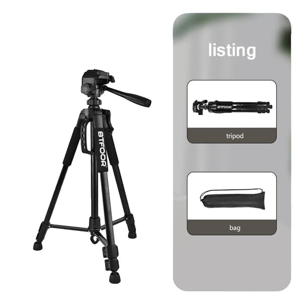 Tripod, Justerbar Højde, Letvægtsdesign,1 sæt