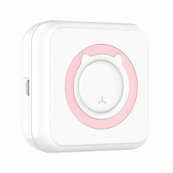 Fotoprinter, Trådlös Anslutning, Kompakt Design,rosa typ3