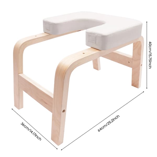 Yoga Träningsbänk, Robust Design, Modern Stil,VIT