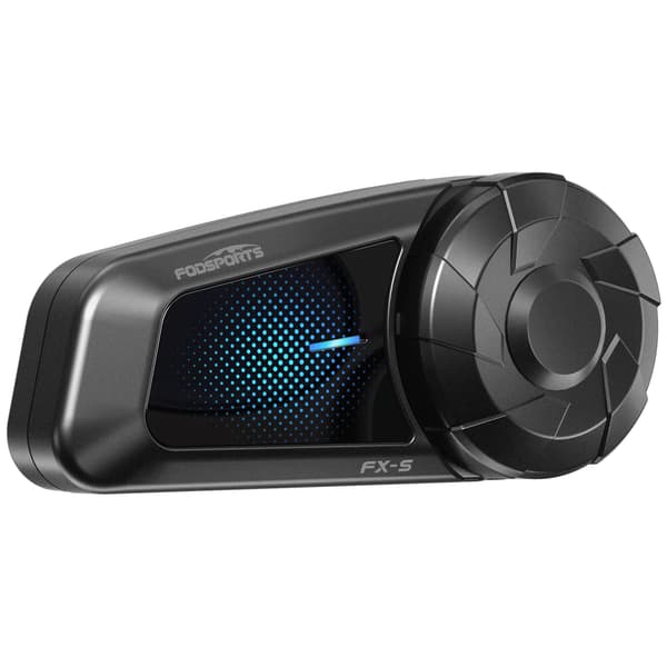 Motorcykel Intercom, Bluetooth 5.4, 1000m Räckvidd,Svart