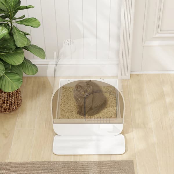 Kattebakke, Lukkede Design, Nem Rengøring,GUL