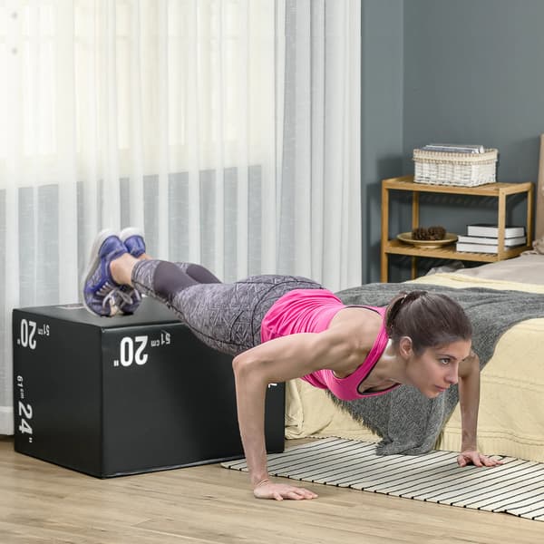 Plyo Box, Justerbara Höjder, Stöder 120 kg,T1005-01-01656