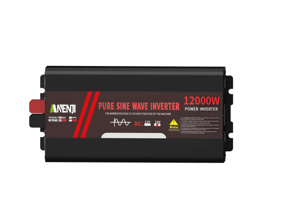 Inverter, Bærbart Design, Effektiv Strømkonvertering,12000W 24V