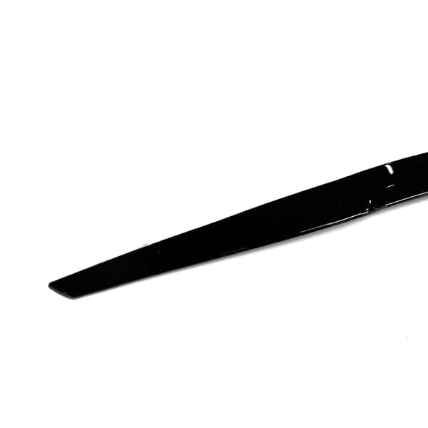Bagspoiler, Fleksibel Gummi, Aerodynamisk V-Style Design,sort