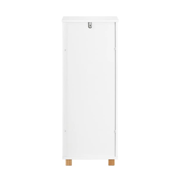 Vaskeskab, Udfoldelig Vaskepose, Bambusdesign,HVID