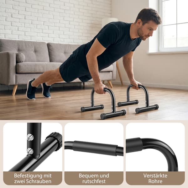 Parallettes, Ergonomisk Design, Antiglid Stabilitet,Parallelbarren