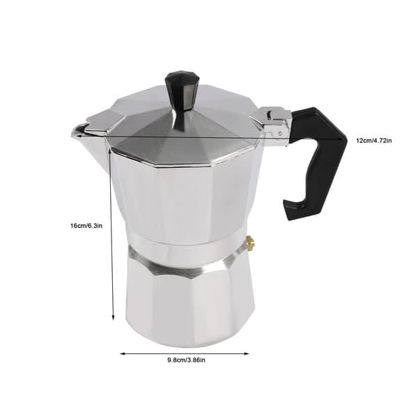 Kaffekande, 500W Effekt, 150ml Kapacitet,Sort