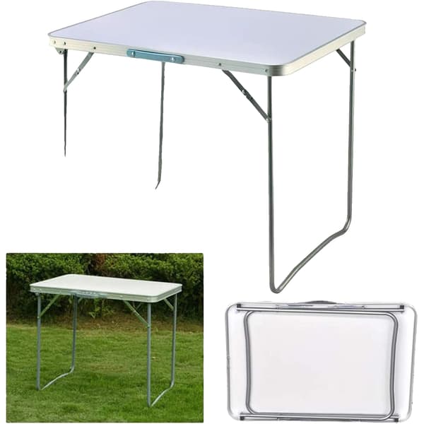 Foldbart Bord, Letvægts, Alsidig Design,80D x 60B x 69H cm