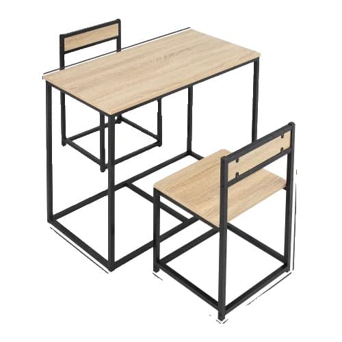Spisesæt, Kompakt Design, Nem Samling,Som vist