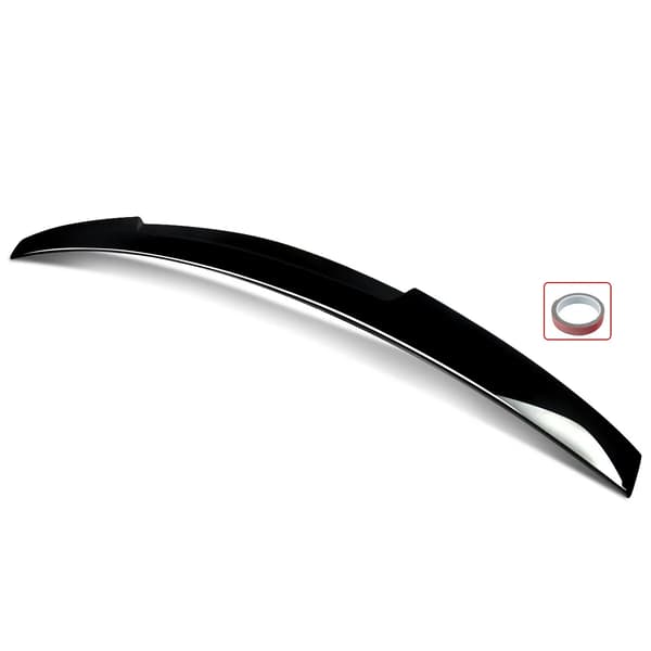 Bagspoiler, ABS-plast, Nem installation,glans sort