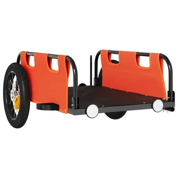 Cykeltrailer, Holdbart Design, Nem at Rengøre,Appelsin