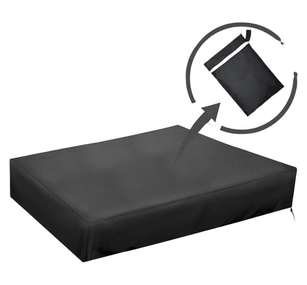 Sandlådelock, Vattentät Skydd, Hållbart Material,svart