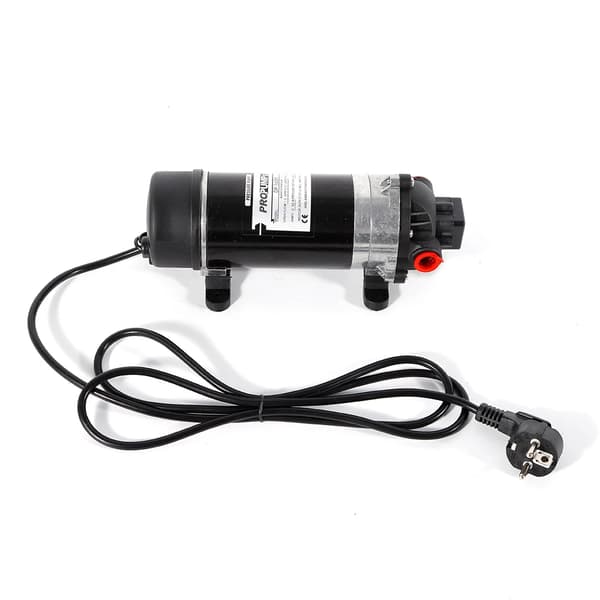 Membranpumpe, Selvprimende, Lavt Støj,220V, sort