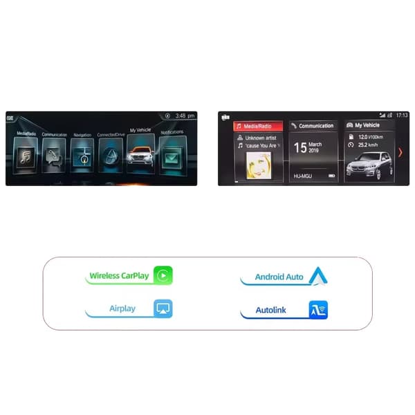 CarPlay och Android Auto Dekoder, Trådlös Anslutning, Kamerastöd,EVO-system