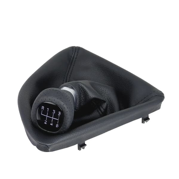 Gear Shift Knob, PU Læder, 100% Ægte Læder, Direkte Erstatning, Nem Installation, Kompatibel med Kompakte Luksus Køretøjer E81 E82 E87 E88