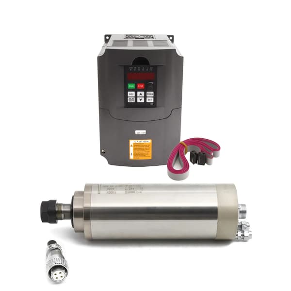 Spindelmotor, 2,2 kW effekt, vandkølet system,TILFØJ VFD, 220V-b