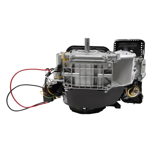 Gasmotor, 7,5 HK, Elektrisk Start,svart