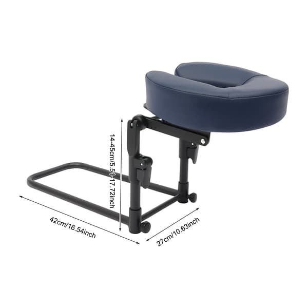 Massage Seng, Ergonomisk Design, Justerbar Funktion,Grå blå