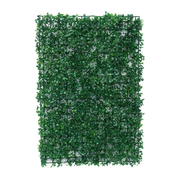 Vihreäseinäpaneeli, 12 kappaletta, 60 cm x 40 cm x 4 cm, korkea tiheys PE, lehtikasvi tyyli, sisä- ja ulkokäyttöön