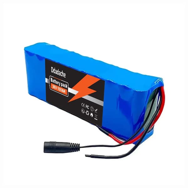 Elektrisk Ride Batteri, 36V Litiumjon, 100Ah Kapacitet,XT30-JST