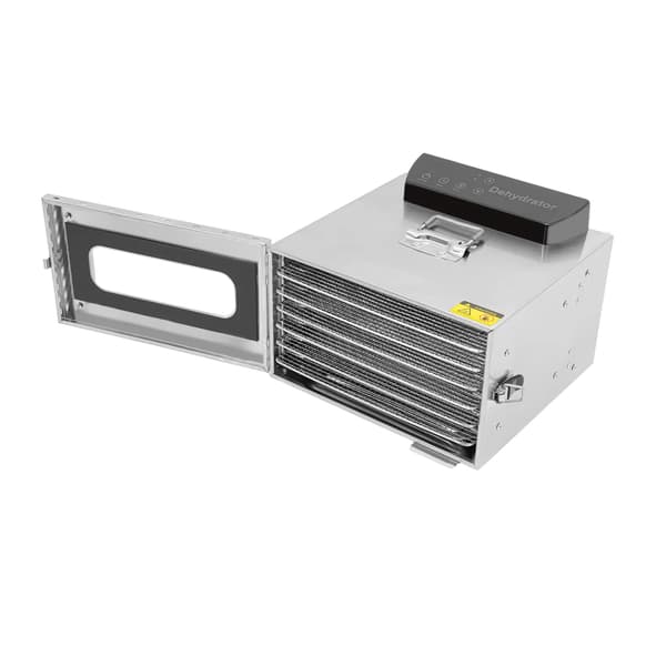 Madtørrer, 6-lags design, justerbar temperatur og timer,HVID