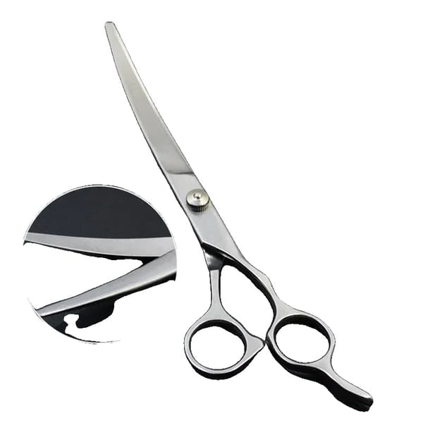 Hundvårdsaxlar, Böjd Bladdesign, Bekväm Grepp,1pcs