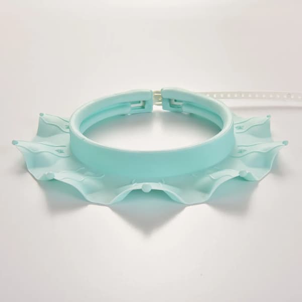 Babyduschmössa, Justerbar Passform, Söt Blomdesign,HIMMELSBLA