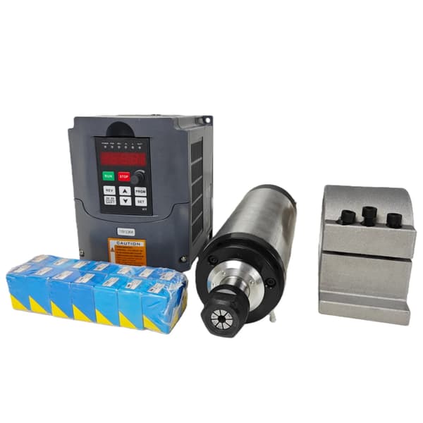 CNC Spindle Kit,  Til træbearbejdning, 2,2 kW effekt, Luftkølet system, Kit 4