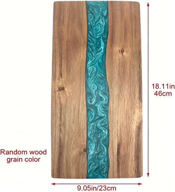Skärbräda, Hållbart Trä, Unik Design,465x235x16mm