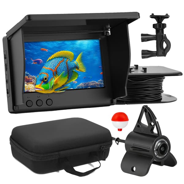 Fiskefinder, Nattesyn, Højopløsningsdisplay,sort