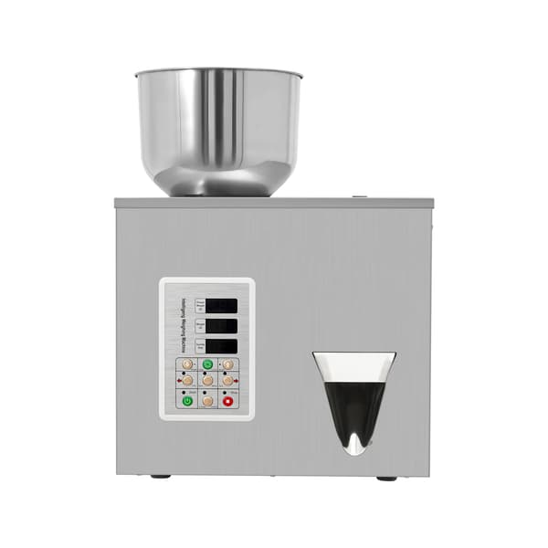 Fyllmaskin, 1-50g Utdelningsområde, LCD-display,Silver