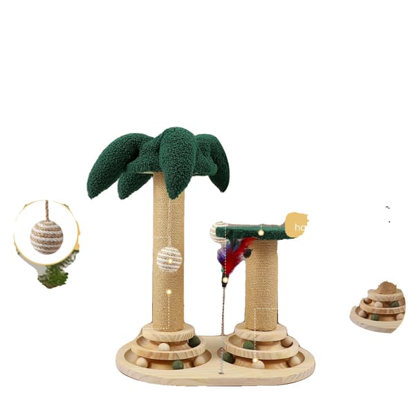Kattleksak, Interaktiva Funktioner, Hållbar Design,grön