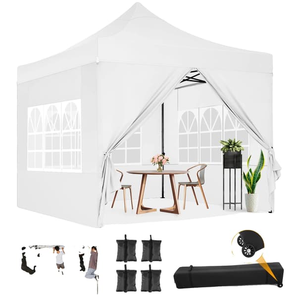 Gazebo, Vandtæt, Nem Opsætning,HVID