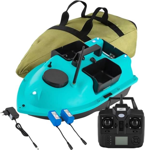 Baitbåt, Fjärrstyrd Drift, Vattentät Design,Blå