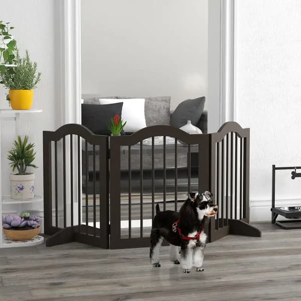 Hundebarriereport, 3 paneler, foldbart design,T0002-01-10548