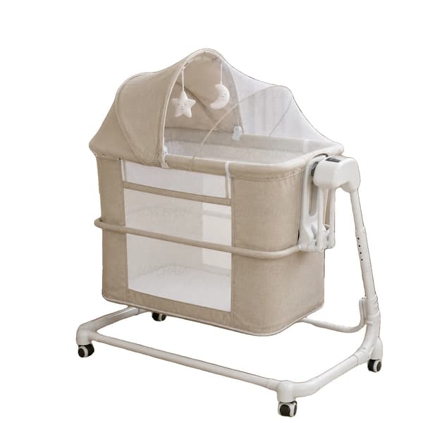 Elektrisk Vugge, Bluetooth-forbindelse, Justerbare vinkler,08601 - Khaki