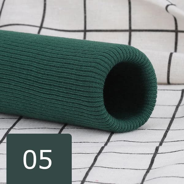 Stickade tygmanschetter, elastiskt stretchmaterial, sytilbehör,35x7cm-c, 5