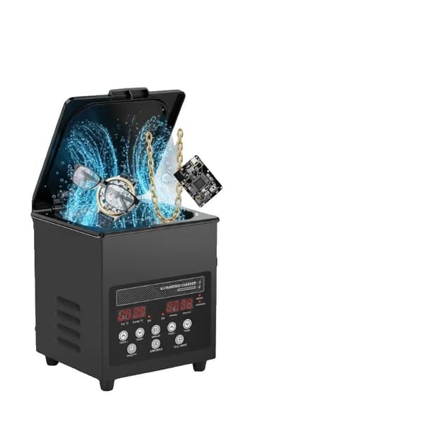 Ultralydsrenser, 2 Liter Kapacitet, Digitale Kontroller,sort