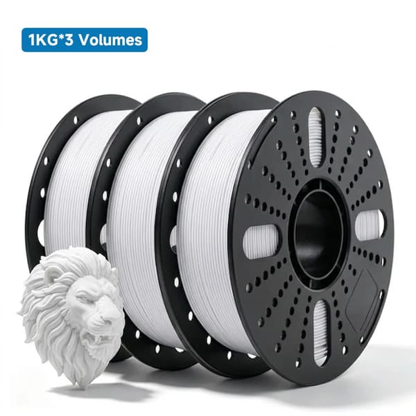 3D-printer filament, 1,75 mm diameter, miljøvenligt materiale,PETG-3WT
