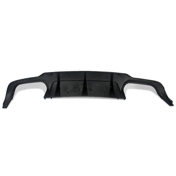 Bageste kofanger diffuser lip, ABS plast, AMG stil,Kulfiberlook