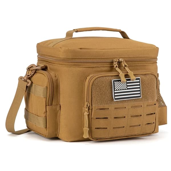 Frokostboks, Isoleret, Heavy Duty,Khaki